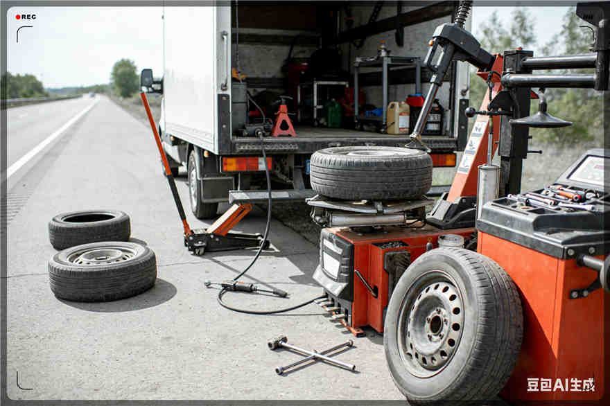 秦淮区扎胎道路救援-流动补胎