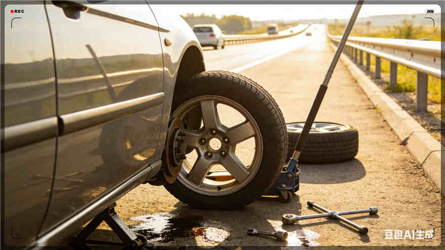 秦淮区高速公路扎胎-汽车流动补胎