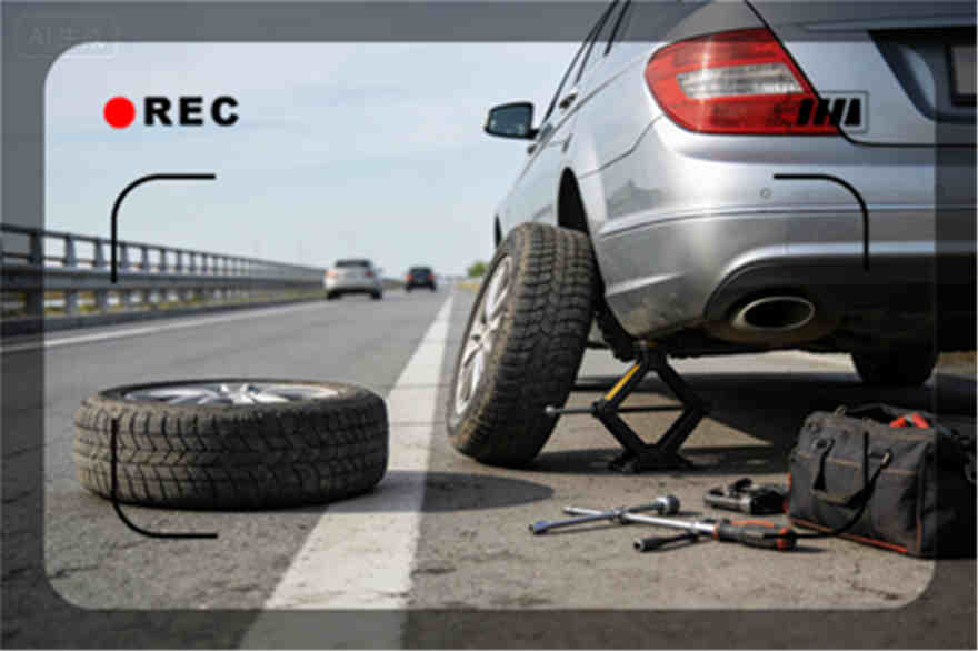 秦淮区高速公路爆胎-汽车换轮胎